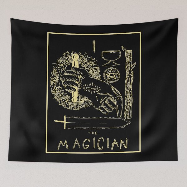 Item preview, The Magician Tarot Card designed and sold by Owl-n-bear.