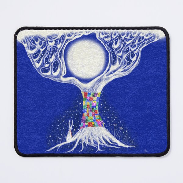 Item preview, Winter Wrapped White Moon Tree designed and sold by JzArt.