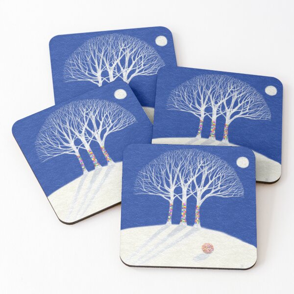 Item preview, Winter Wrapped Trees designed and sold by JzArt.