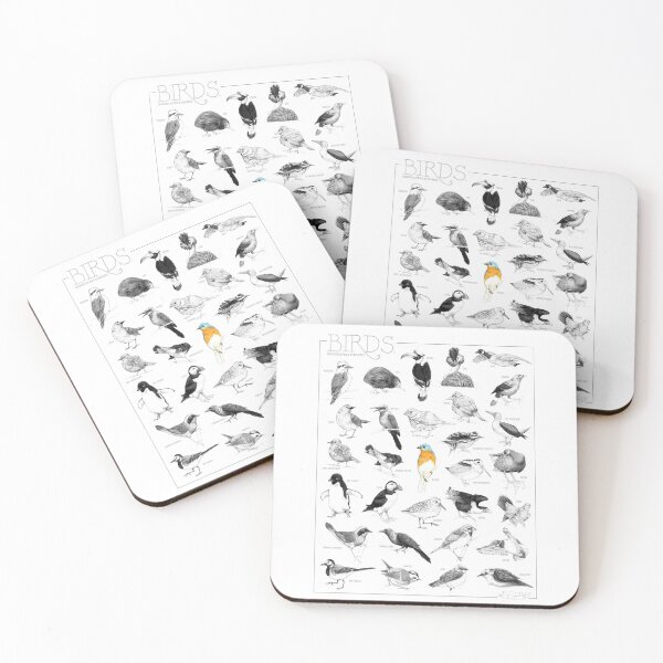 Item preview, Birds: An Illustrated Study designed and sold by eemorrisart.