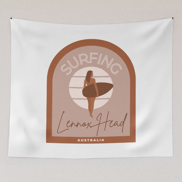 Item preview, Surfing Lennox Head Australia designed and sold by Zaprinda.