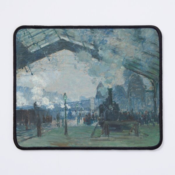 Item preview, Arrival of the Normandy Train, Gare Saint-Lazare by Claude Monet designed and sold by classicartcache.
