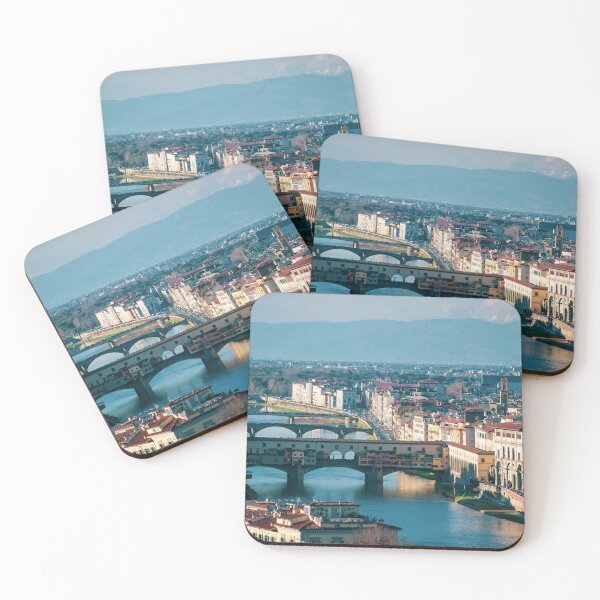 Item preview, Florence and the Ponte Vecchio bridge designed and sold by graziegranata.