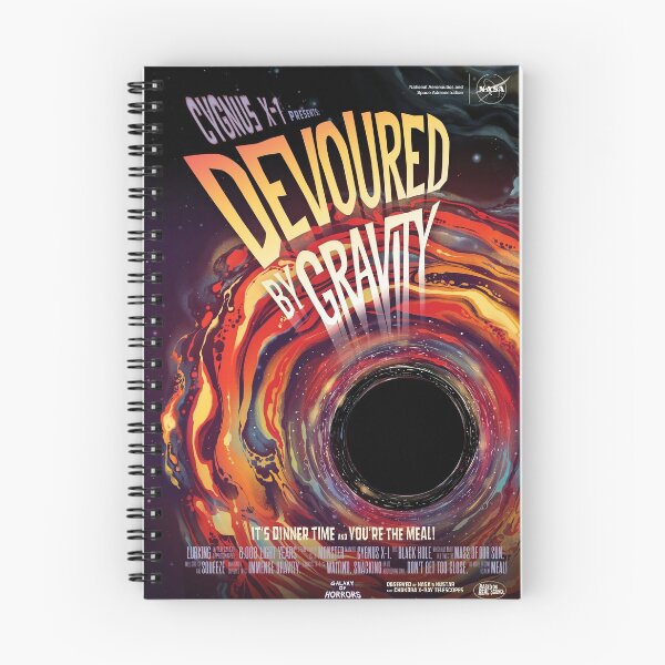 Item preview, NASA's Galaxy of Horrors Presents: Devoured by Gravity (8K Resolution) designed and sold by bobbooo.