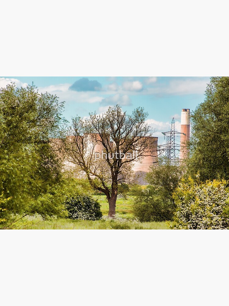 "298 Ratcliffe Power Station Photographed From Kegworth Village Bridge