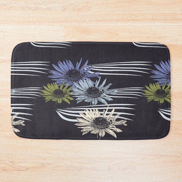 Item preview, Echinacea Flower Dark Pattern designed and sold by SofiaAlves.