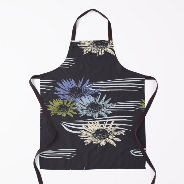 Item preview, Echinacea Flower Dark Pattern designed and sold by SofiaAlves.