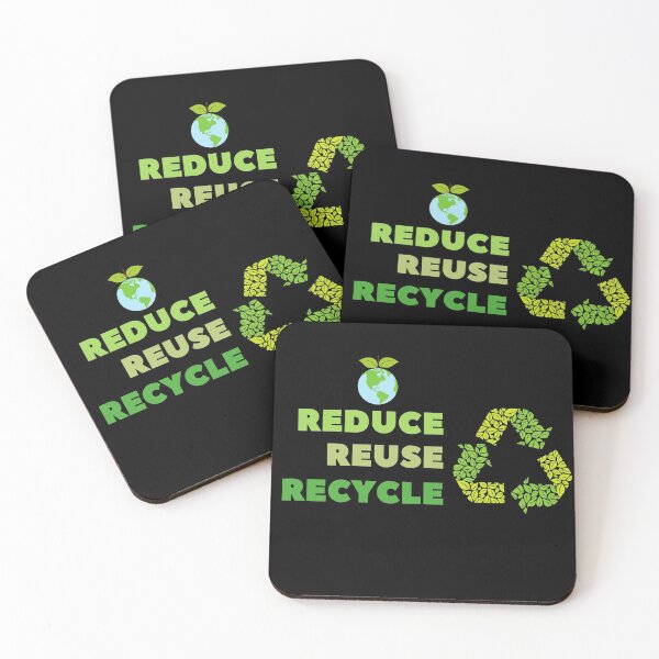 Item preview, Reduce reuse recycle save earth sign designed and sold by saytinh.