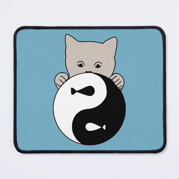 Item preview, ying yang meaning love cat designed and sold by Sevval123.