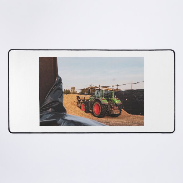 Item preview, Fendt pushing up maize silage designed and sold by AgriPhotoUK.