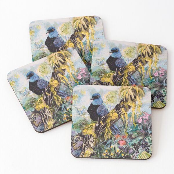 Item preview, Blue-Headed Tanager in Ecuador designed and sold by Janice Schiff.