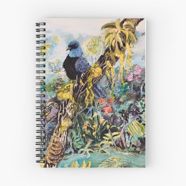 Item preview, Blue-Headed Tanager in Ecuador designed and sold by Janice Schiff.