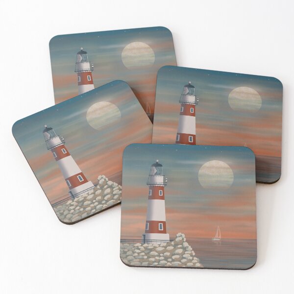 Item preview, Lighthouse - minimal artwork designed and sold by Julia Rudens.