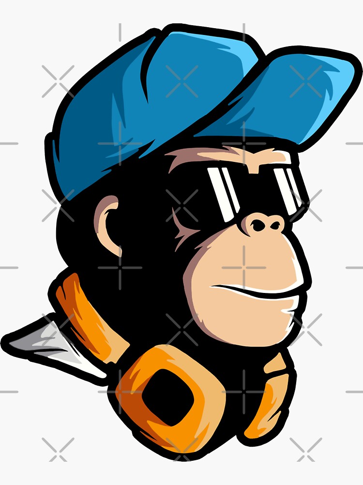 Pou Rogue Sticker by BuonArt