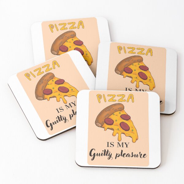 Item preview, Pizza Is My Guilty Pleasure Sticker designed and sold by Mvcias.