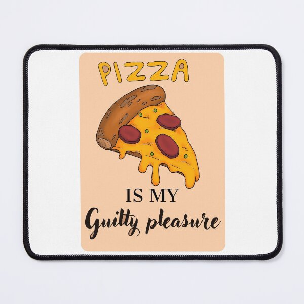 Item preview, Pizza Is My Guilty Pleasure Sticker designed and sold by Mvcias.