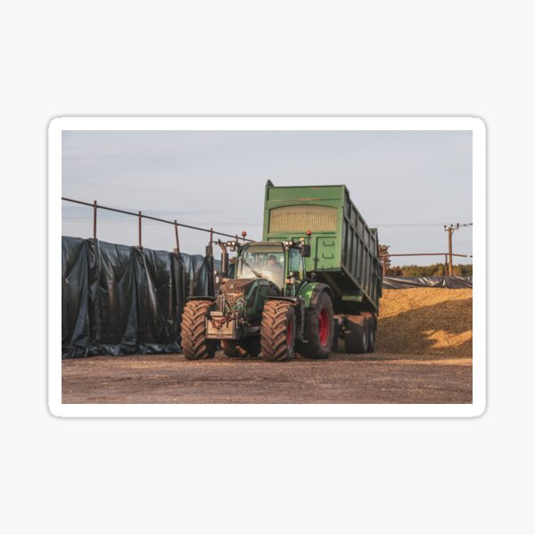 Fendt und Bailey Anhängerkippsilage Sticker