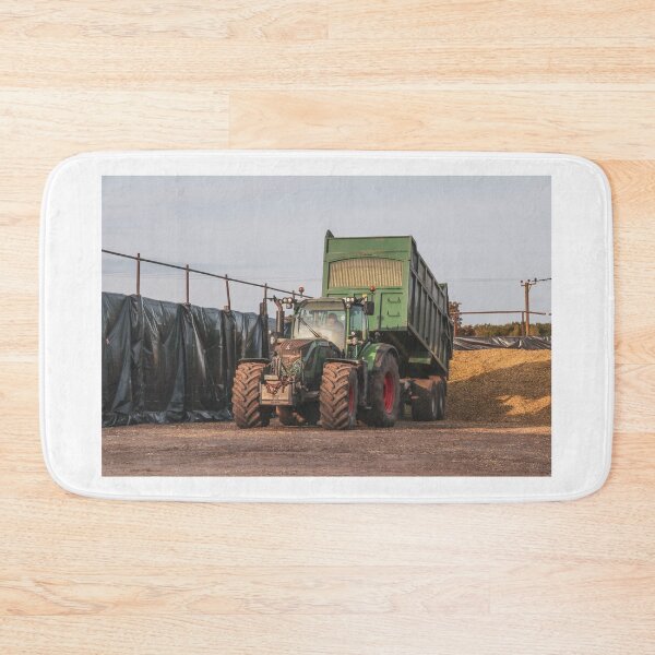 Item preview, Fendt and Bailey trailer tipping silage designed and sold by AgriPhotoUK.