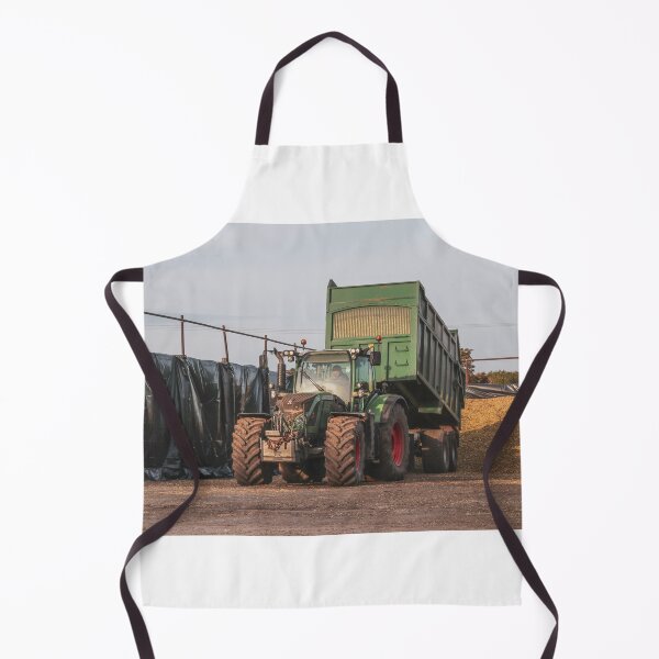 Item preview, Fendt and Bailey trailer tipping silage designed and sold by AgriPhotoUK.