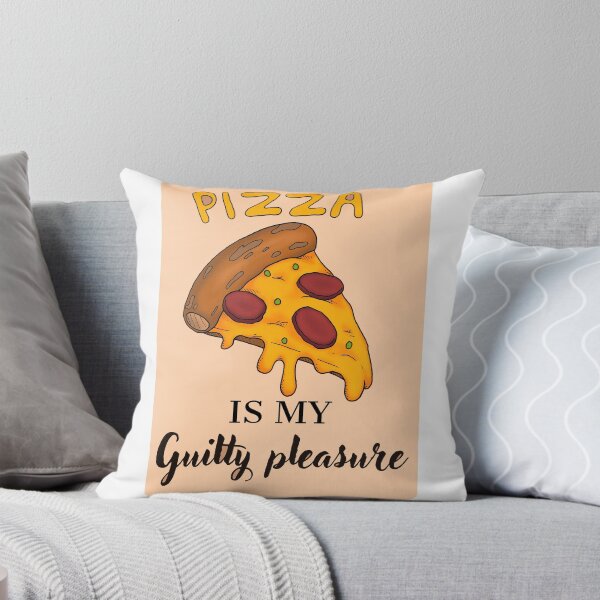 Item preview, Pizza Is My Guilty Pleasure Sticker designed and sold by Mvcias.