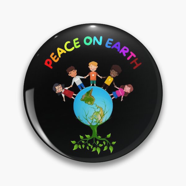 Item preview, peace on earth with kids designed and sold by saytinh.