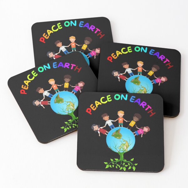 Item preview, peace on earth with kids designed and sold by saytinh.