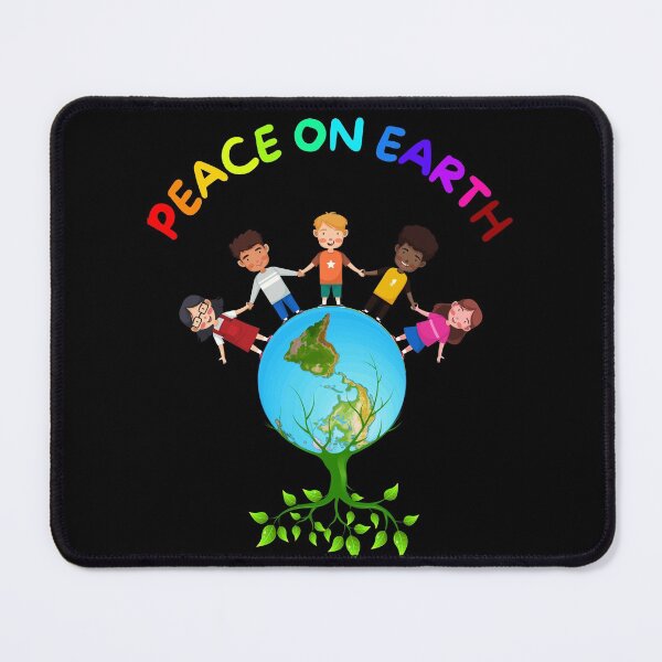 Item preview, peace on earth with kids designed and sold by saytinh.