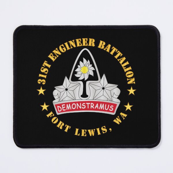 Item preview, Army - 31st Engineer Battalion - Fort Lewis, WA designed and sold by Military Insignia Products.