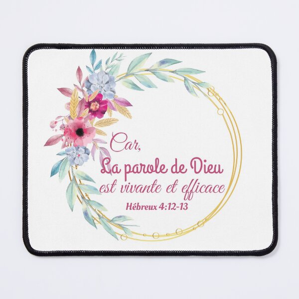 Item preview, Hebrews 4: 12-13: For the word of God is living and effective. designed and sold by ParolesdeVie.