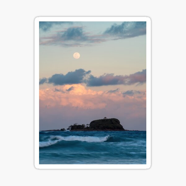 Item preview, Moonrise at Sunset designed and sold by neilcooperphoto.