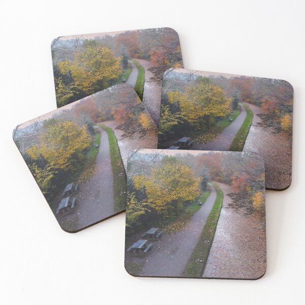 Item preview, Brecon Canal covered in Autumn leaves designed and sold by Leighton Collins.