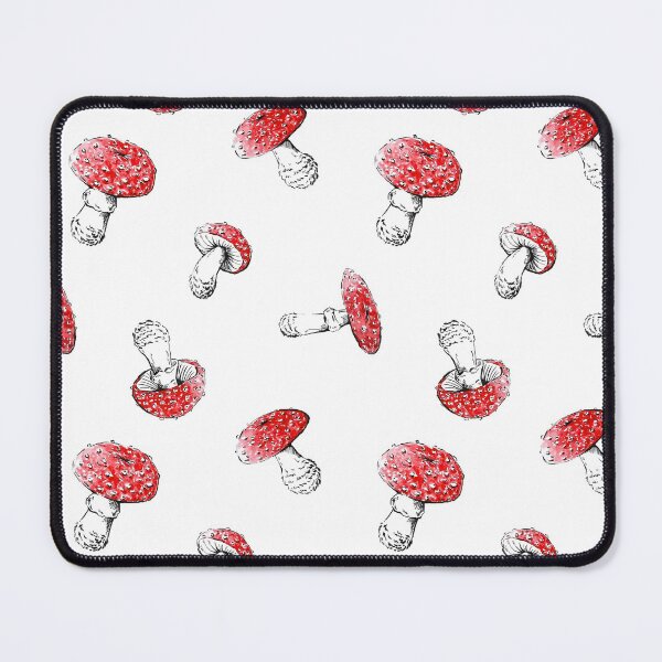 Item preview, Fly-agarics (amanitas) seamless pattern designed and sold by AleksOrel.