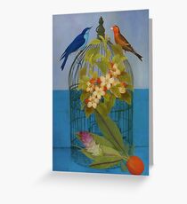 The Bird Cage II Greeting Card
