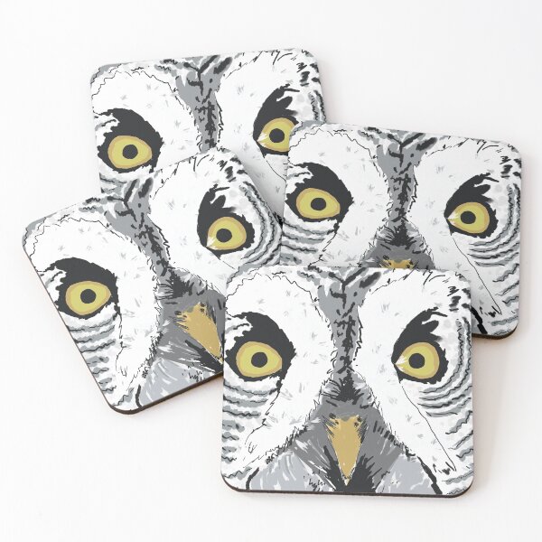 Item preview, Eyes of a White Owl designed and sold by Lacey Schmidt.
