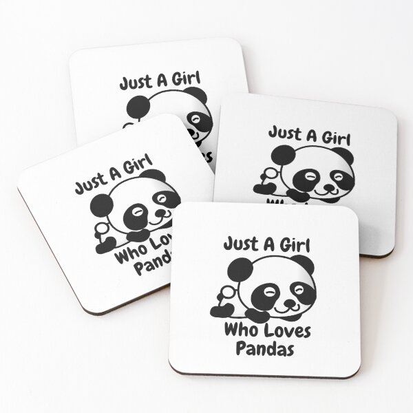 Item preview, Just a Girl Who Loves Pandas designed and sold by Black-Store0.