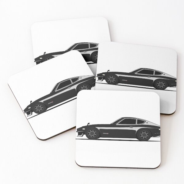 Item preview, Datsun 280z art print black designed and sold by OneOfThoseDaze.