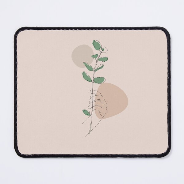 Item preview, hand and leaf line art #1 designed and sold by readallthebooks.