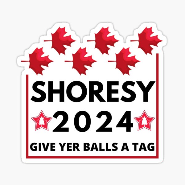 Shoresy 2024 Sticker For Sale By ELHARCHI Redbubble   St,small,507x507 Pad,600x600,f8f8f8 