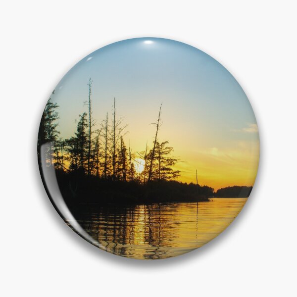 Item preview, Tamarack Silhouette Sunset designed and sold by Isla Creek Casuals.