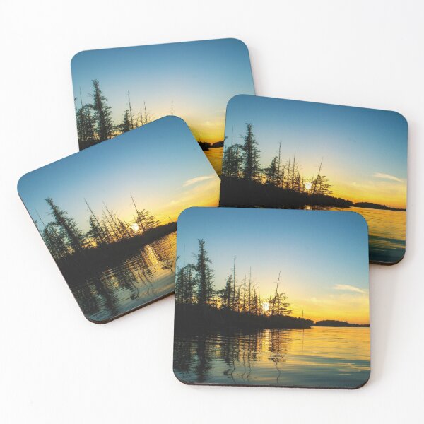 Item preview, Tamarack Silhouette Sunset designed and sold by Isla Creek Casuals.
