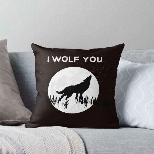 Item preview, I Wolf You! I love you, member of my pack!  designed and sold by soflanicole.