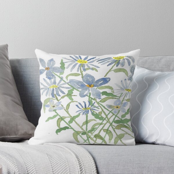 Item preview, Blue Floral Watercolor designed and sold by cfetter.