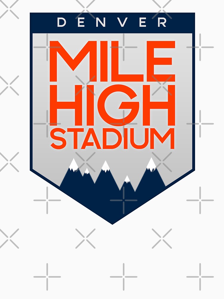 Mile High Salute (Full Color) Classic T-Shirt for Sale by NimbleAnvil