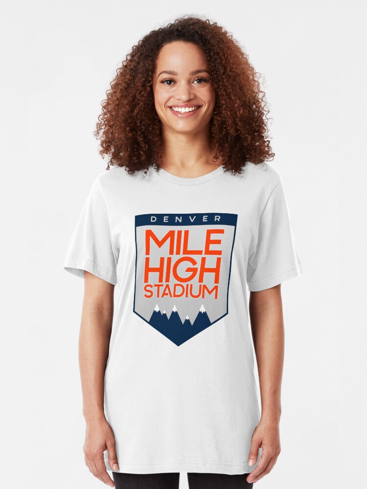 mile high stadium t shirt
