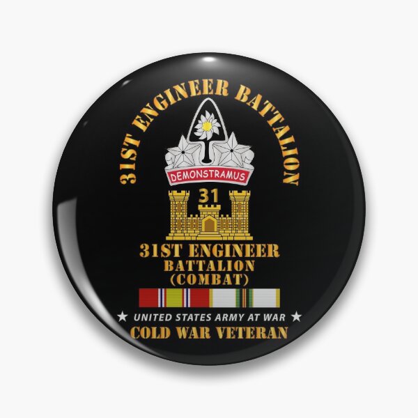 Item preview, Army - 31st Engineer Bn (Combat) w COLD SVC designed and sold by Military Insignia Products.