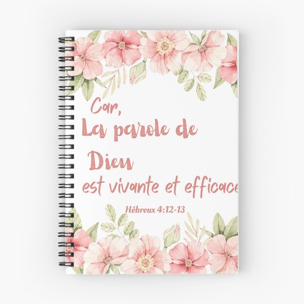 Item preview, Hebrews 4: 12-13: For the word of God is living and effective designed and sold by ParolesdeVie.