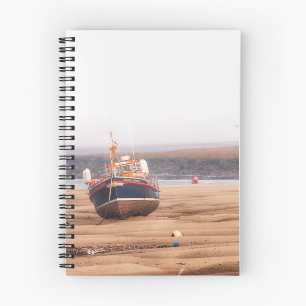 Item preview, Norfolk lifeboat stranded at low tide. designed and sold by simonbratt.