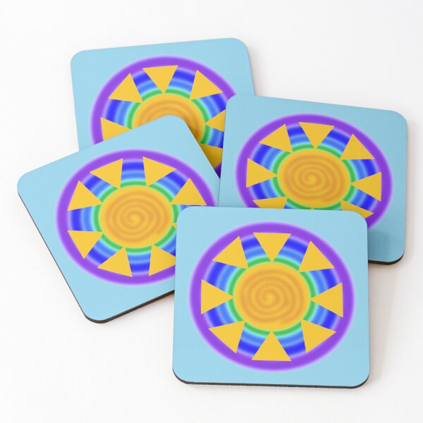 Item preview, Retro Colourful Sun designed and sold by amanda150771.
