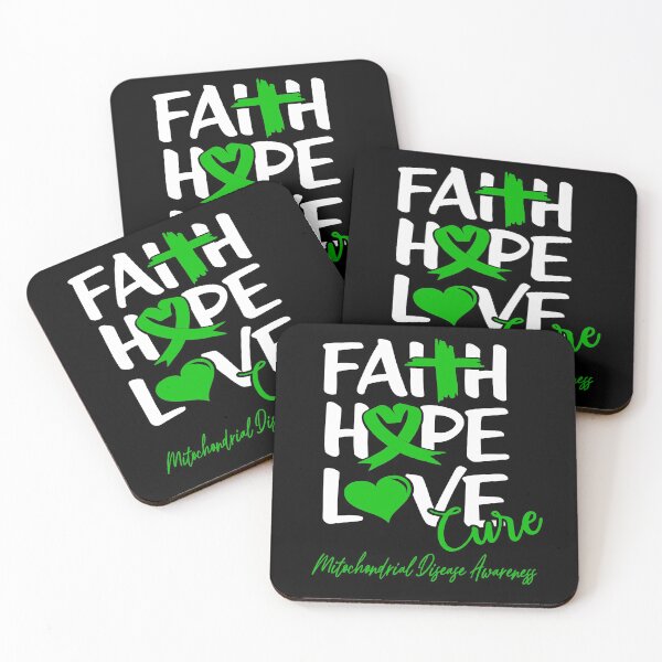 Item preview, Faith Hope Love Cure Mitochondrial Disease Awareness designed and sold by Grooffos.