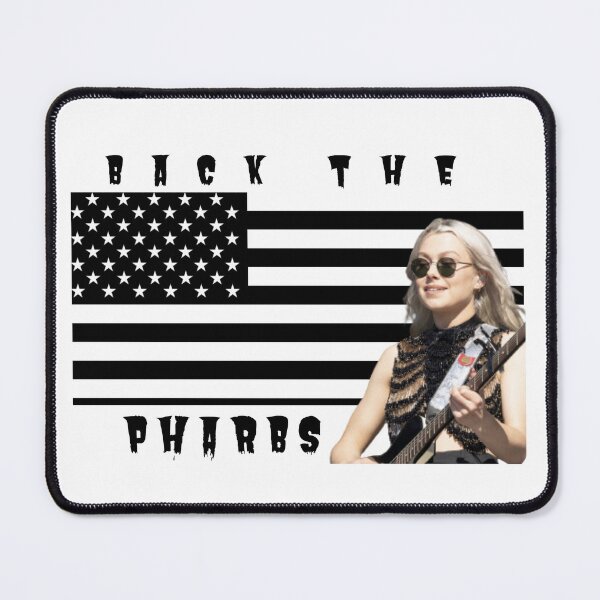 Item preview, BACK THE PHARBS PHOEBE BRIDGERS FLAG designed and sold by SelloutCentral.